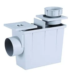 Waterafvoer|Brico Martens Inspectieput Ronde Verbinding Pvc Grijs 80 X 100 Mm