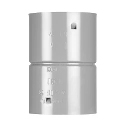 Waterafvoer|Brico Martens Verbindingsmof Grijs 80Mm
