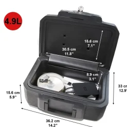 Brico Master Lock Small Vuur- En Waterbestendige Veiligheidskist- Kluizen