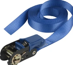 Brico Master Lock Spanbanden + Klem 5Mx5Mm Blauw- Spanbanden