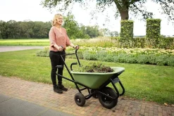 Kruiwagens|Brico Matador Kruiwagen 90Ltr Ergo Toro® Ct Groene Bak Met Extra Brede