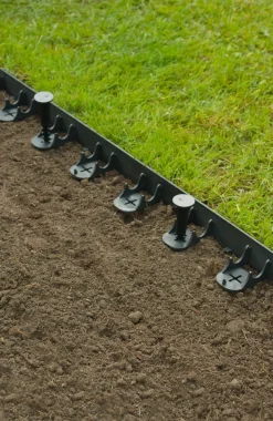 Brico Nature Grasranden Pp/Pe Zwart 100X4,5Cm 4 Stuks- Opsluitbanden & Boordstenen