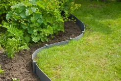 Brico Nature Grondpennen Voor Tuinborder Polyethyleen Grijs 1,9X1,8X26,7Cm 10 Stuks- Opsluitbanden & Boordstenen