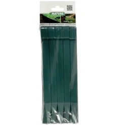 Brico Nature Grondpennen Voor Tuinborder Polyethyleen Groen 1,9X1,8X26,7Cm 10 Stuks- Opsluitbanden & Boordstenen