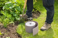 Brico Nature Tuinborder Pe Taupe 3Mm - H15Cmx10M- Opsluitbanden & Boordstenen