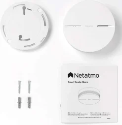 Brico Netatmo Slimme Rookmelder Wit 2St.- Brandbeveiliging