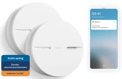 Brico Netatmo Slimme Rookmelder Wit 2St.- Brandbeveiliging