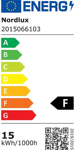 Badkamerverlichting|Brico Nordlux Plafondlamp Led Oja Zwart 60W