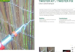 Brico Nortene Bevestigingskit ‘Twister Kit'- Balkonschermen