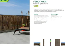 Brico Nortene Tuinscherm Fency Antraciet 1X3M- Tuinschermen En Poorten