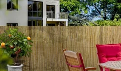 Tuinhout|Brico Nortene Tuinscherm Fency Wick Beige 1,5X3M