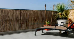 Brico Nortene Tuinscherm Fency Bruin Kunststof 1,5X3M- Tuinschermen En Poorten