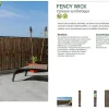 Tuinhout|Brico Nortene Tuinscherm Fency Wick Beige 1X3M