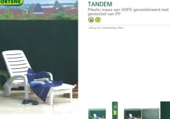 Brico Nortene Tuinscherm Plastic Groen 1X3M- Tuinschermen En Poorten