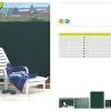Tuinhout|Brico Nortene Tuinscherm Plastic Groen 1X3M