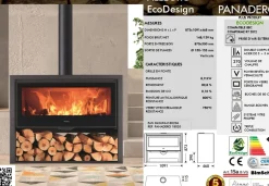 Brico Panadero Houtkachel Allegro Ecodesign 8,9Kw