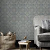 Brico Papierbehang Homestyle Fh37542 Blauw- Behangpapier