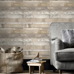 Brico Papierbehang Homestyle Fh37556 Taupe- Behangpapier