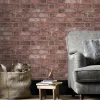 Brico Papierbehang Homestyle Fh37518 Rood- Behangpapier