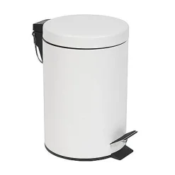 Keukenkasten|Brico Pedaalemmer 3 L Wit Mat