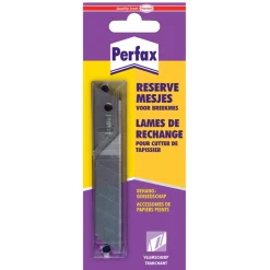 Brico Perfax Reservemesjes Voor Breekmes 10 Stuks- Behanggereedschap