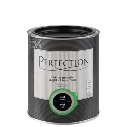Brico Perfection Lak Ultradekkend Mat Zwart 750Ml- Lakken