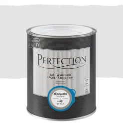 Brico Perfection Lak Ultradekkend Zijdeglans Zachtgrijs 750Ml- Lakken