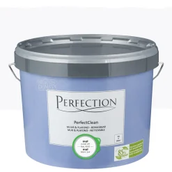 Brico Perfection Muurverf Perfectclean Muur & Plafond Mat Ral9010 10L- Muurverf