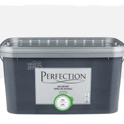 Brico Perfection Muurverf Ultradekkend Mat Puur Wit 5L- Muurverf