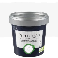 Brico Perfection Muurverf Ultradekkend Mat Wit Ral 9010 1L- Muurverf