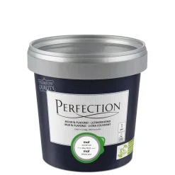 Brico Perfection Muurverf Ultradekkend Mat Wit Ral 9010 1L- Muurverf