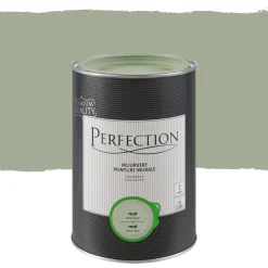 Brico Perfection Ultradekkende Muurverf Aloe Vera Mat 1L- Muurverf