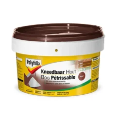 Brico Polyfilla Pasta Kneedbaar Hout Meranti 500 Gr- Houtvulmiddelen