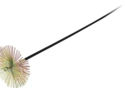 Brico Practo Veegset Borstel + Stok Metaal O25Cm 7M