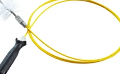 Brico Practo Veegset Voor Pelletkachel Borstel + Soepele Stok Glasvezel O8Cm 3M