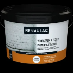 Brico Renaulac Buitenmuurverf Gevel Voorstrijk & Fixeer Transparant 2,5L- Primers