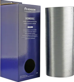 Luchtafvoer|Brico Renson Flexibele Buis Semidec Aluminium 3000Mm O150Mm