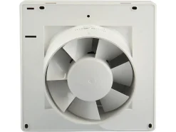 Luchtafvoer|Brico Renson 7231T Badkamerventilator O100Mm 12V Afsluitbaar Met Timer Wit