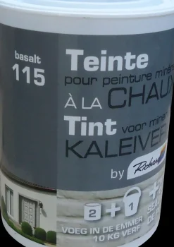 Brico Richard Tint Voor Kaleiverf Basalt 250G- Decoratieve Verf