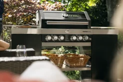 Brico Rosle Gasbarbecue Videro G4-Sl 30Mbar 154X60X118Cm- Gasbarbecue