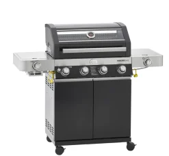 Brico Rosle Gasbarbecue Videro G4-S Vario 30Mbar 81,5X65,5X65,5Cm- Gasbarbecue