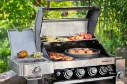 Brico Rosle Gasbarbecue Videro G4-S Vario 30Mbar 81,5X65,5X65,5Cm- Gasbarbecue