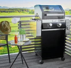 Brico Rosle Gasbarbecue Videro G2-S Vario 30Mbar 83,5X57,5X65,5Cm- Gasbarbecue