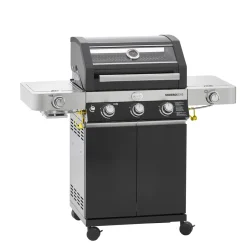 Brico Rosle Gasbarbecue Videro G3-S Vario 30Mbar 70,5X65,5X65,5Cm- Gasbarbecue