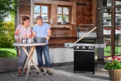 Brico Rosle Gasbarbecue Videro G3-S Vario 30Mbar 70,5X65,5X65,5Cm- Gasbarbecue