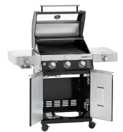 Brico Rosle Gasbarbecue Videro G3-S Vario 30Mbar 70,5X65,5X65,5Cm- Gasbarbecue
