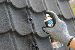 Tape & Lijm|Brico Rubson Coatingspray Aquablock Zwart 300Ml
