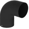 Brico Saninstal Bocht 90° O153Mm Zwart Geemailleerd Staal