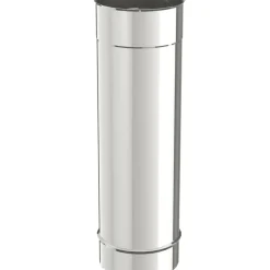 Brico Saninstal Kachelpijp O150Mmx50Cm Rvs