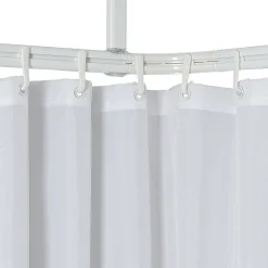 Douchegordijnstangen|Brico Sealskin Easy Roll Douchegordijnstangset 90X90X90Cm Wit